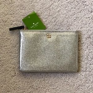 Kate spade zip pouch clutch